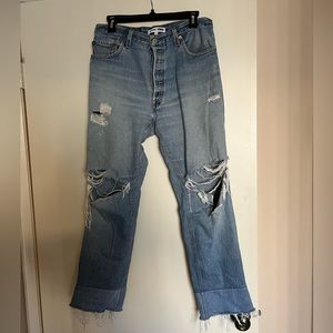 Re/Done Distressed Jean